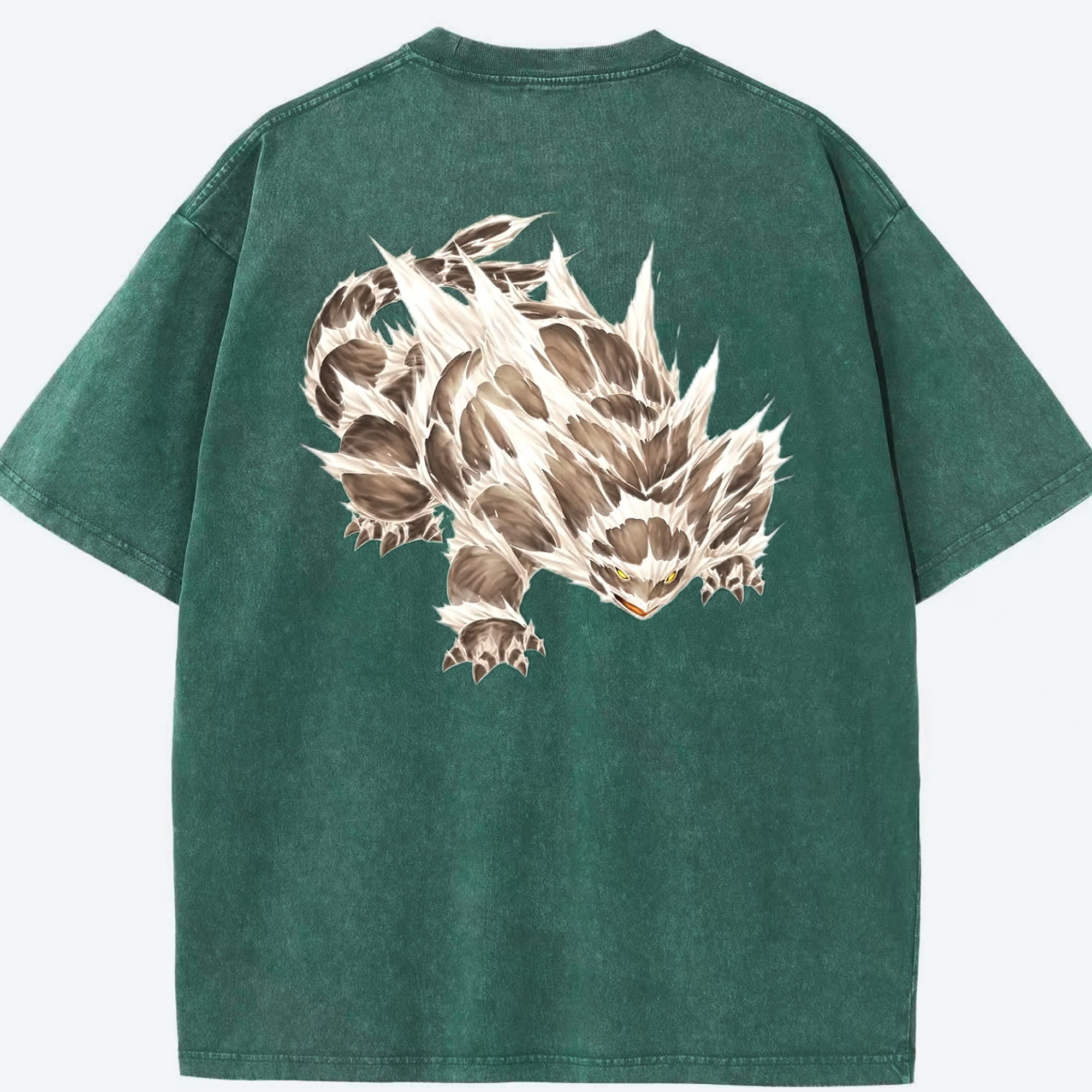 （画像用） 遊☆戯☆王 Yu-Gi-Oh! 綿100% ヴィンテージ風 半袖Tシャツ（背面プリント）